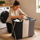 Cesta Organizadora Ropa Sucia 3 Compartimentos Plegable – Ofertop