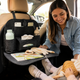 Organizador Trasero para Auto con Mesa Plegable y Múltiples Bolsillos