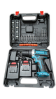 Taladro Inalámbrico Profesional 96V + Kit Completo 42 Piezas